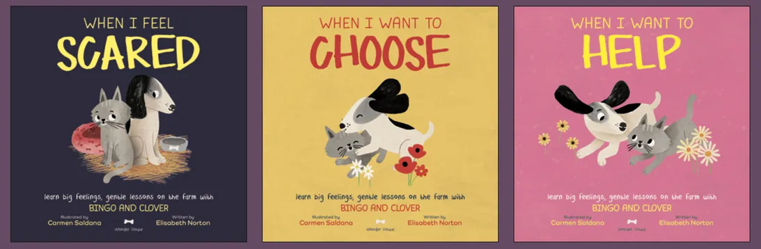 Big Feelings, Gentle Lessons book covers E Norton.png